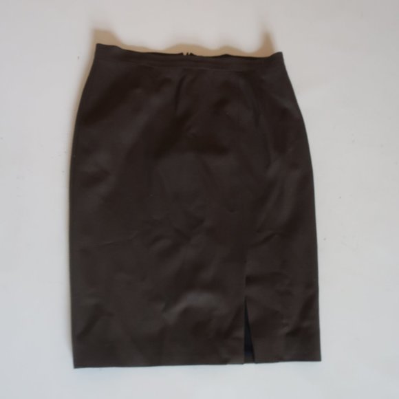 Womens Cynthia Rose Brown Pencil Skirt 4 * - Picture 1 of 14